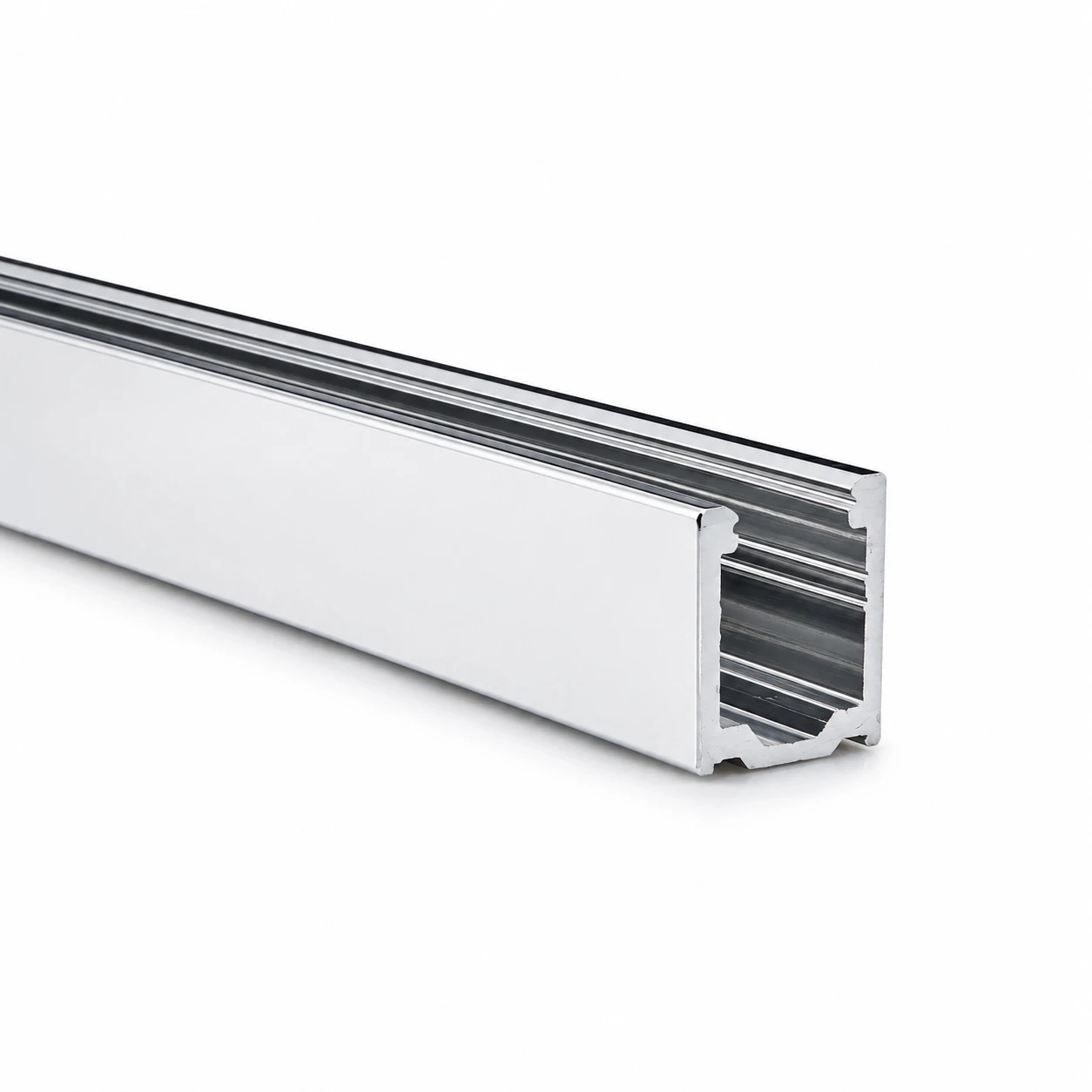 Bodenanschlussprofil für Walk-In-Dusche aus Aluminium, 77493114220-xx
