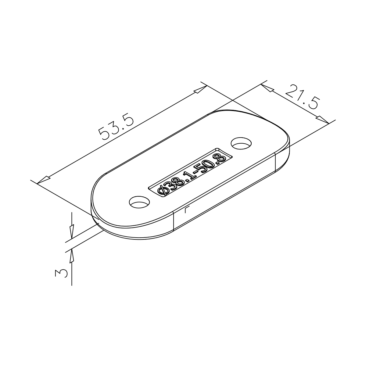 Adapter für Handlaufstütze, 193001000xx