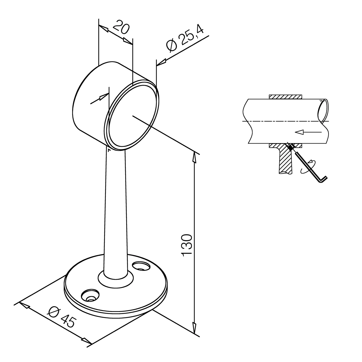 Rohrhalter, 110604xxxxx