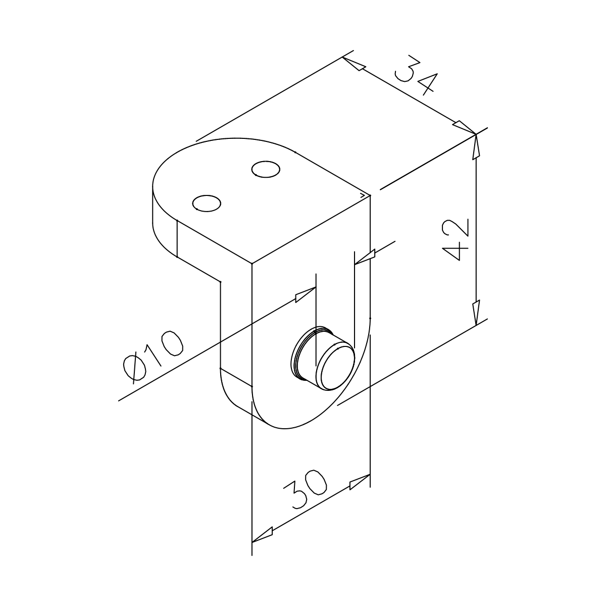 Tür anschlag für Türrahmen, 7745022000012