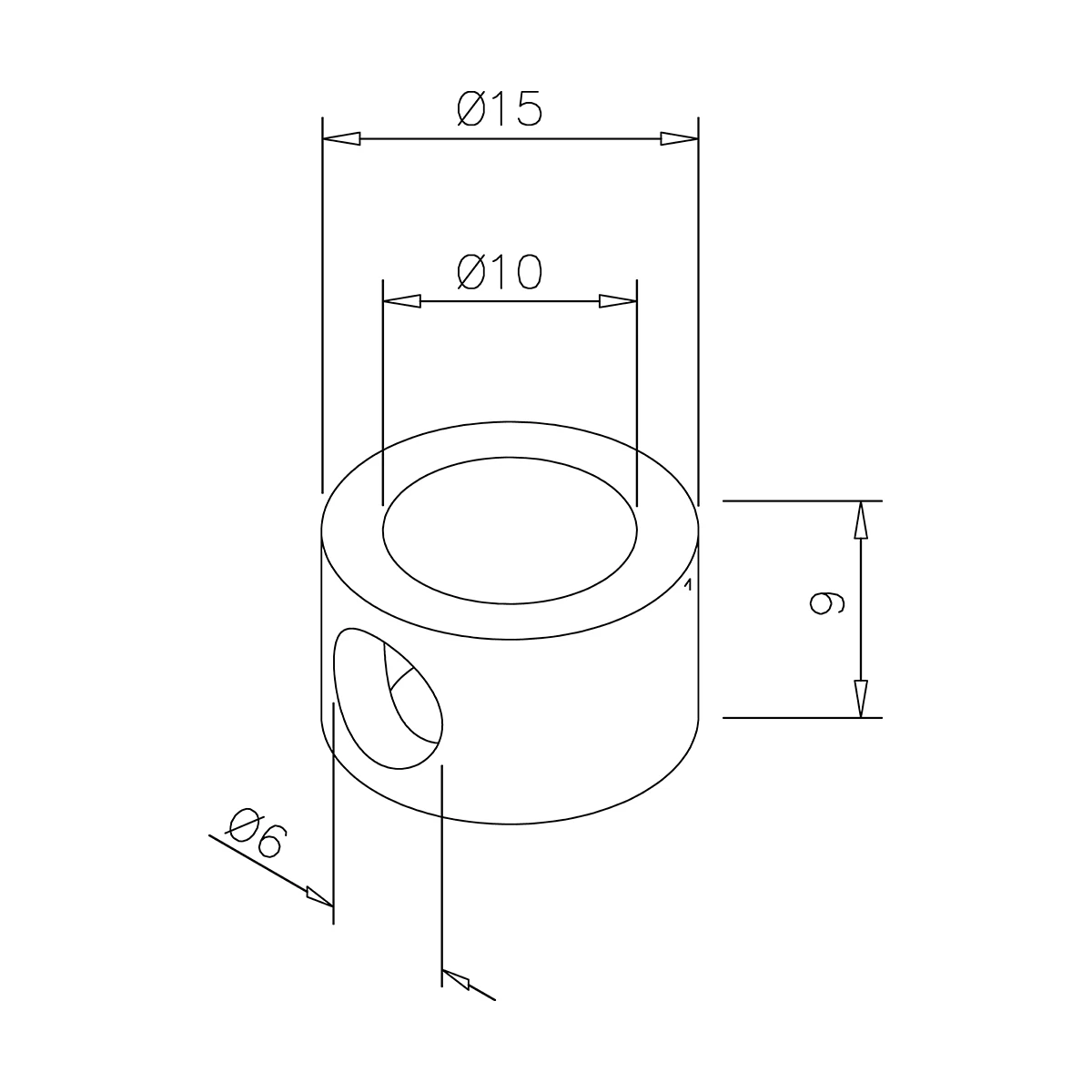 Adapter für Endstütze, xx0690xxxxx