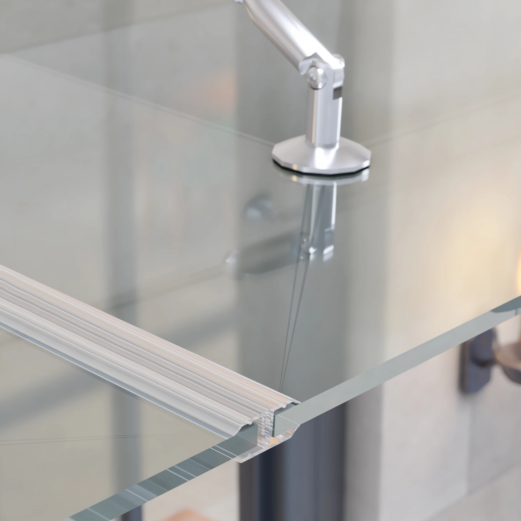 Glas Dichtungsprofil aus Kunststoff, 7744075125000