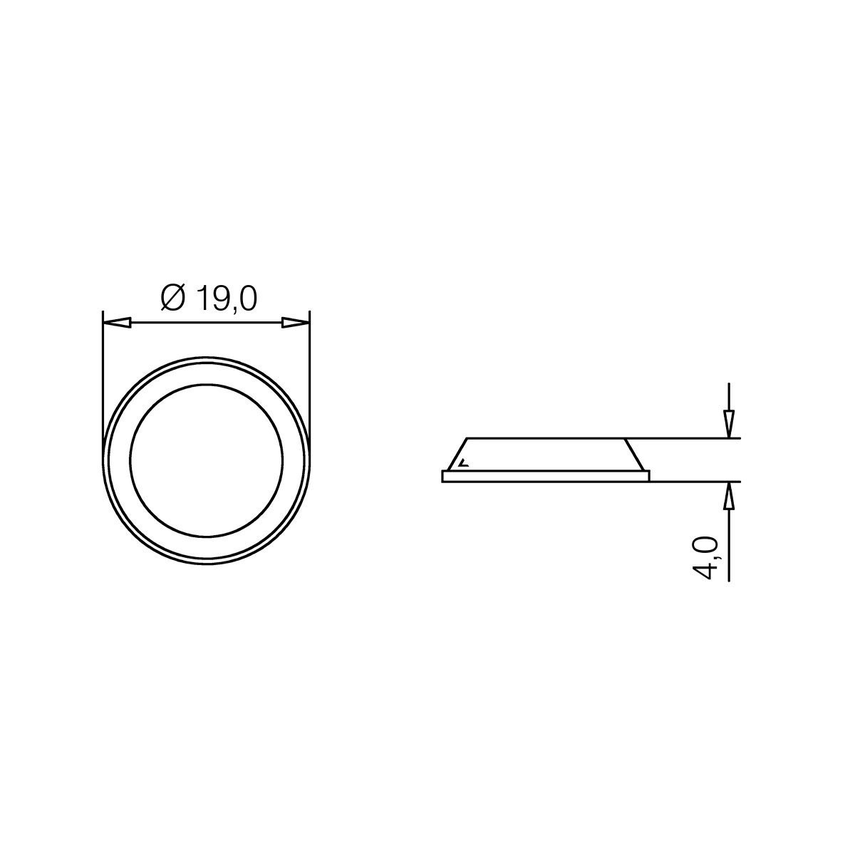 Schutzpuffer für Glasplatten, selbstklebend, 196060xxx00