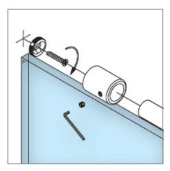 Wandflansch 90° für Rohr Ø 19,0 mm, 400516019xx