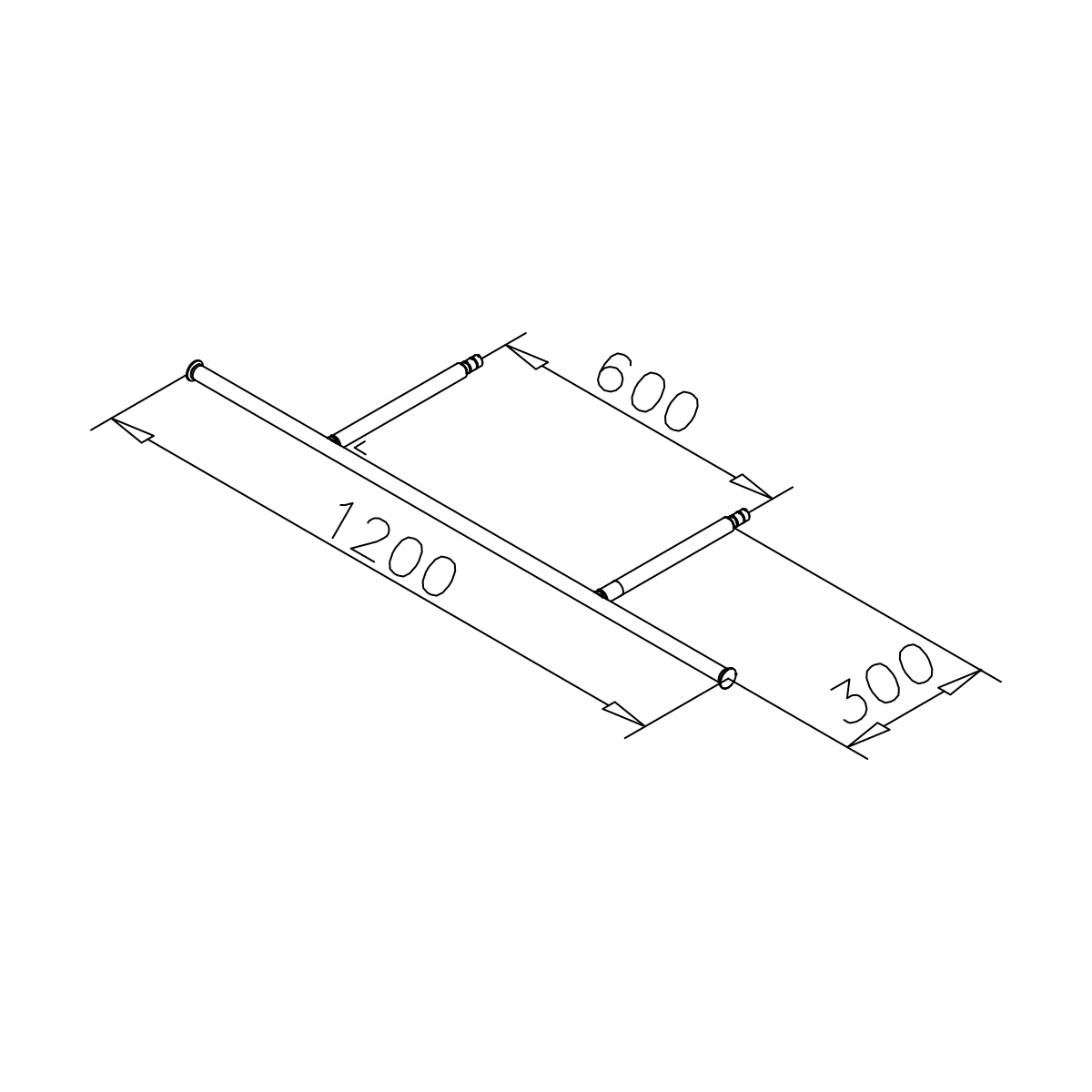 Querkonsole für Kleiderbügel, 287542025xx