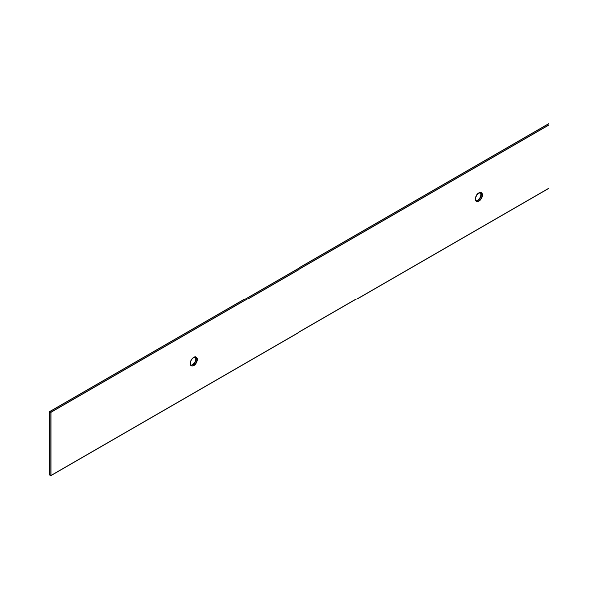 Distanzblech für Schiebetür Sina, 7746181525046