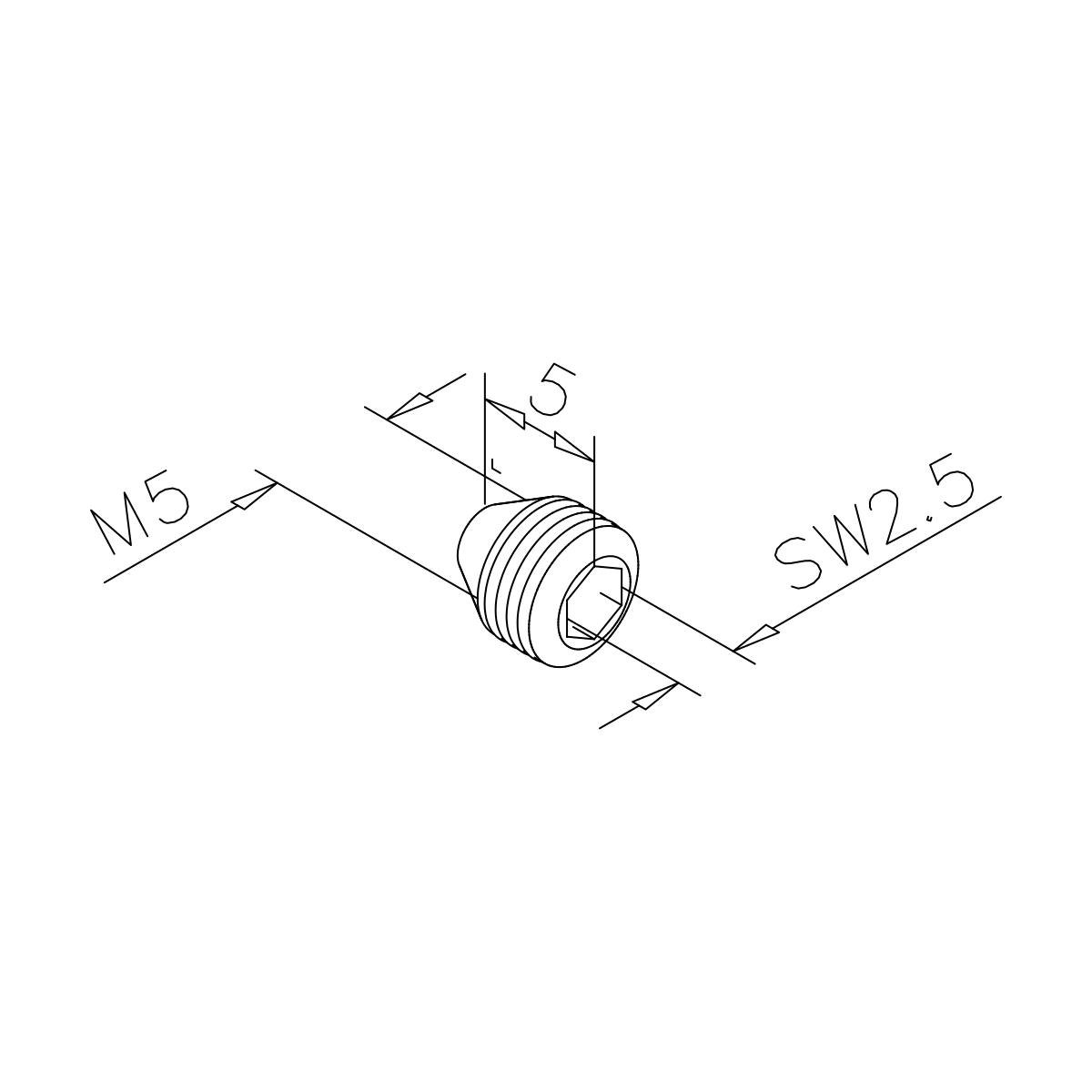 Madenschraube, 9304005xxxx