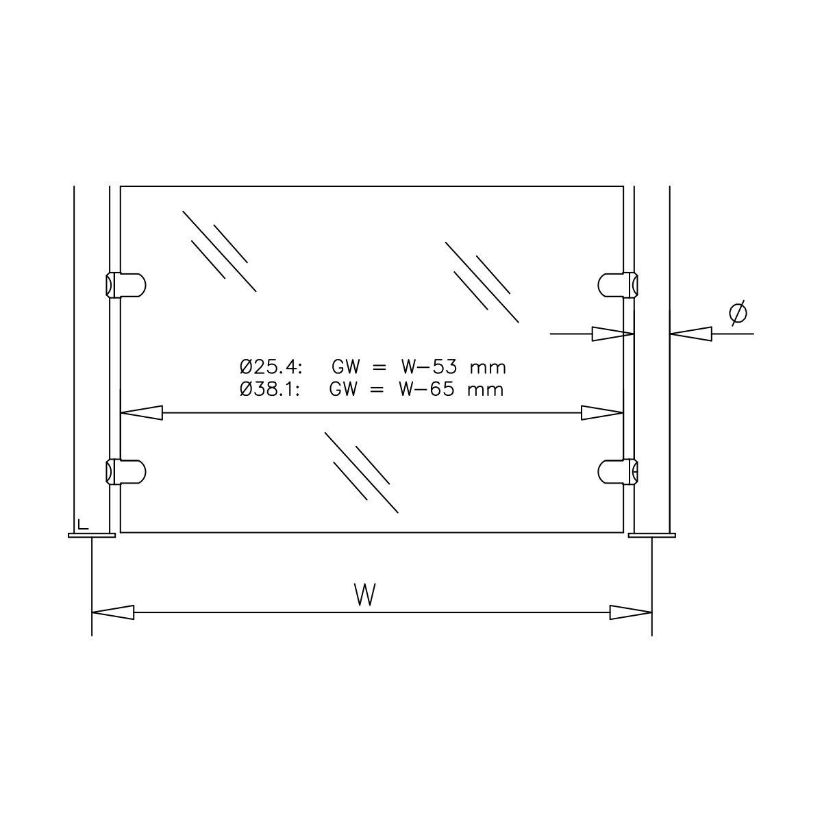 Glasanschlag, 77102950xxx-xx