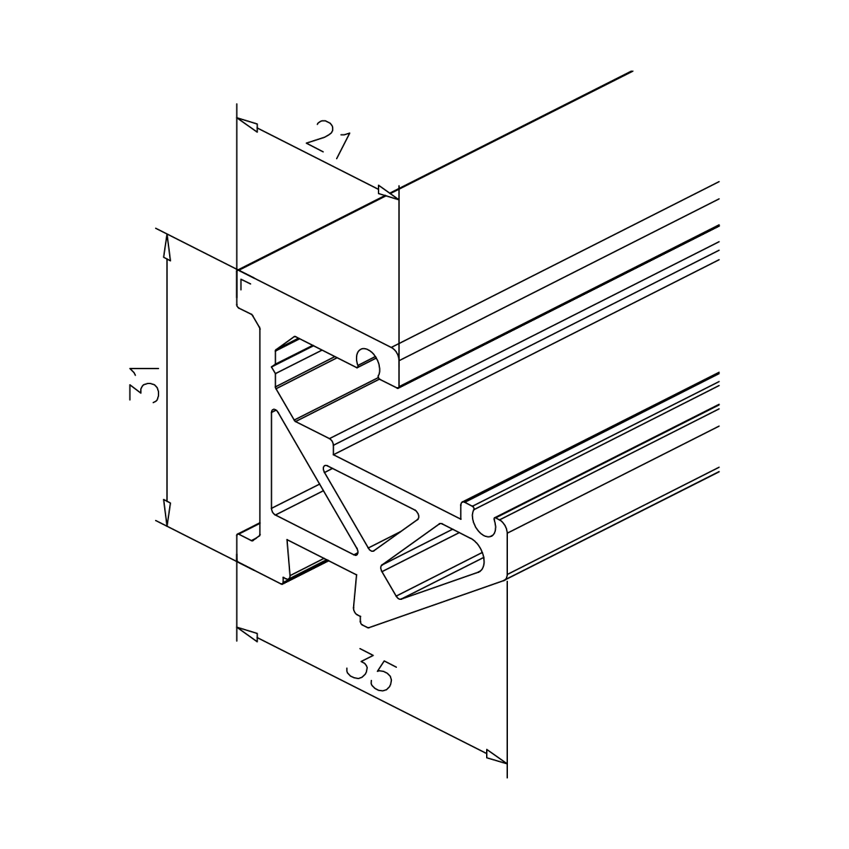 Glasregal nach Maß CTO, 77990090