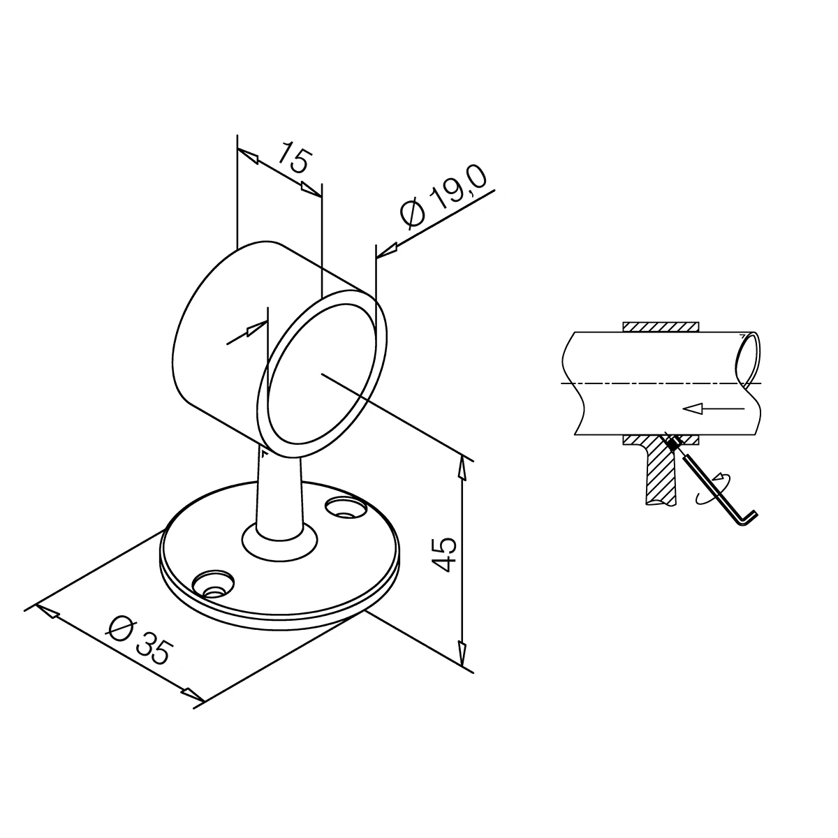 Rohrhalter, 110602xxxxx