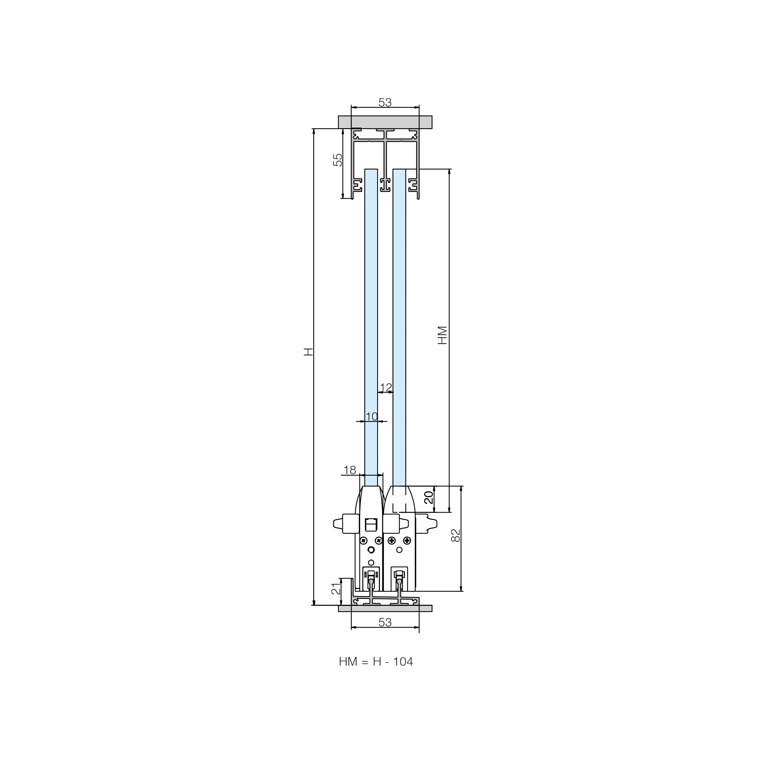 Terrassen Glasschiebewand CTO, 77990066