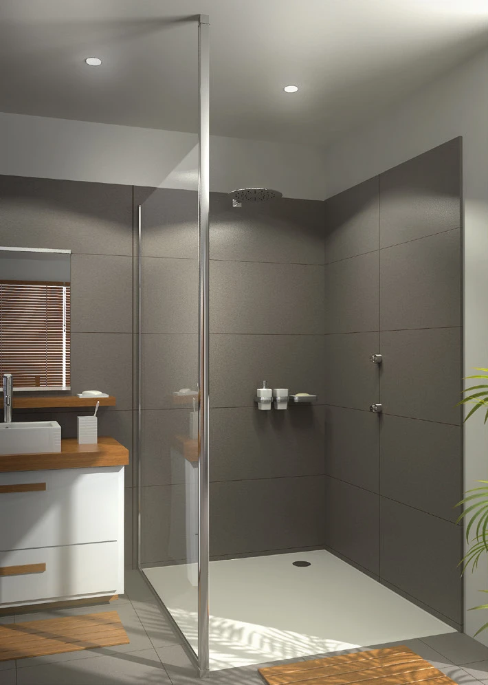 Freistehendes Duschprofil für Walk In Dusche, 7740320270-xx