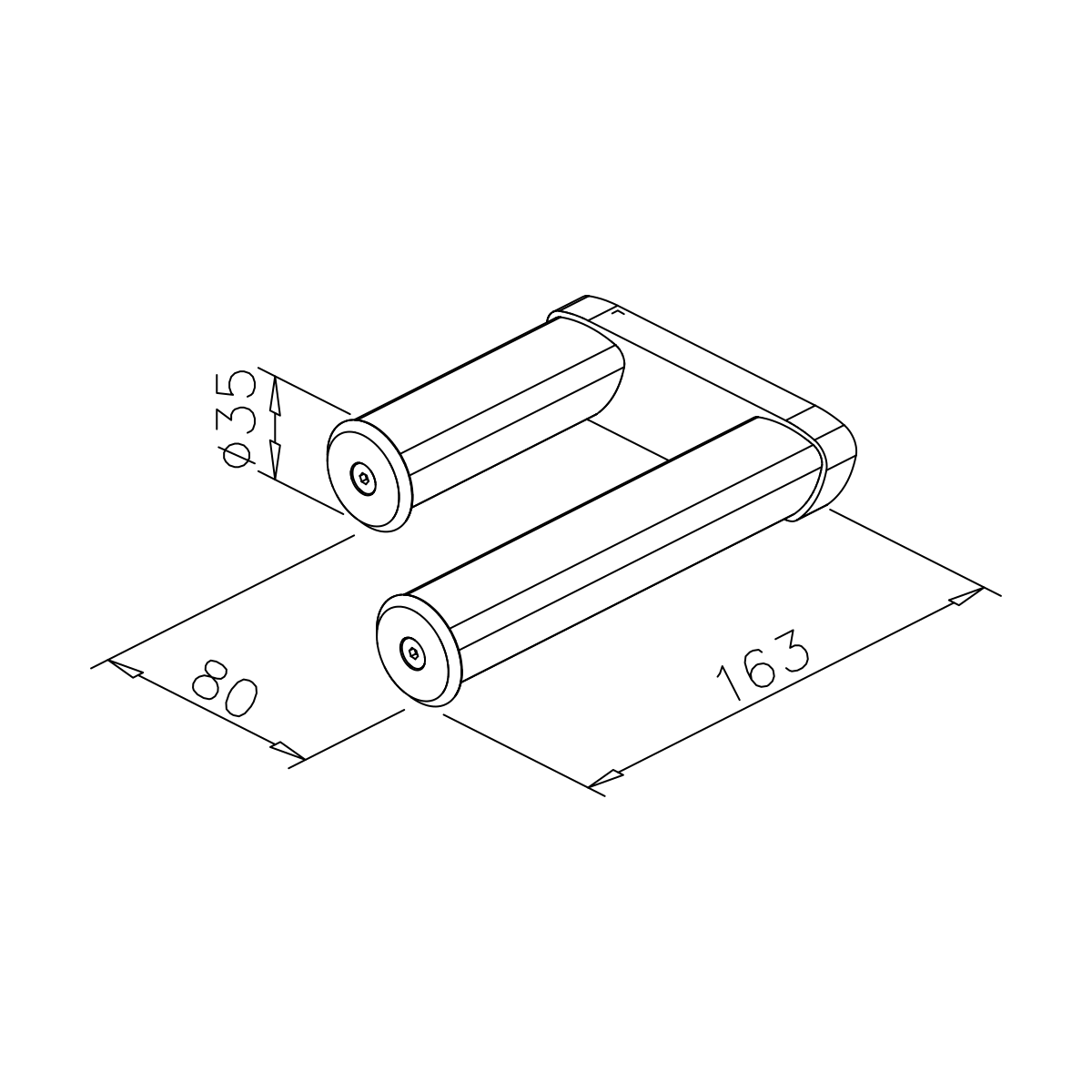 Wandhalterung für Gehstützen, 77500006000-xx