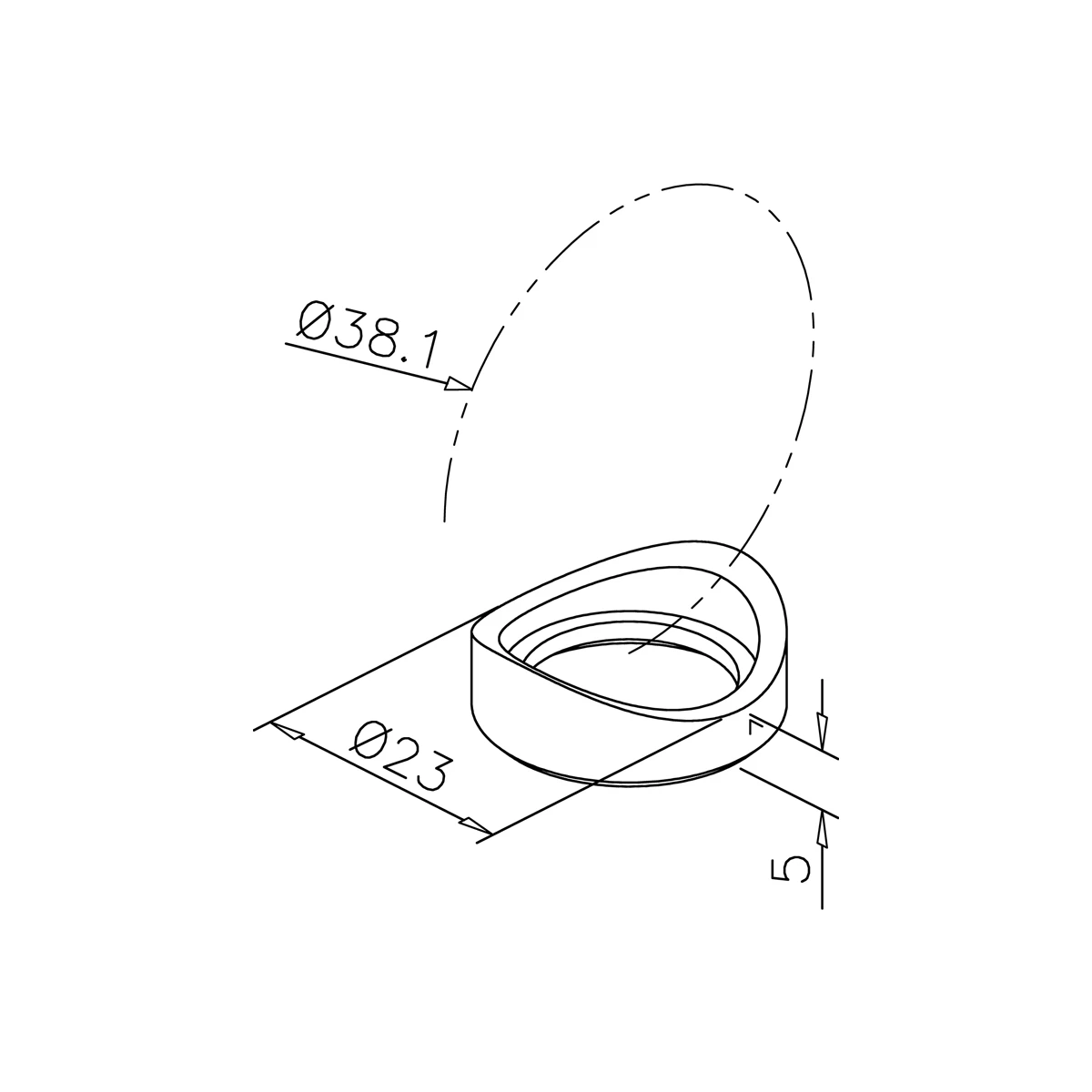 Adapterring für Mini LED, xx0992xxxxx