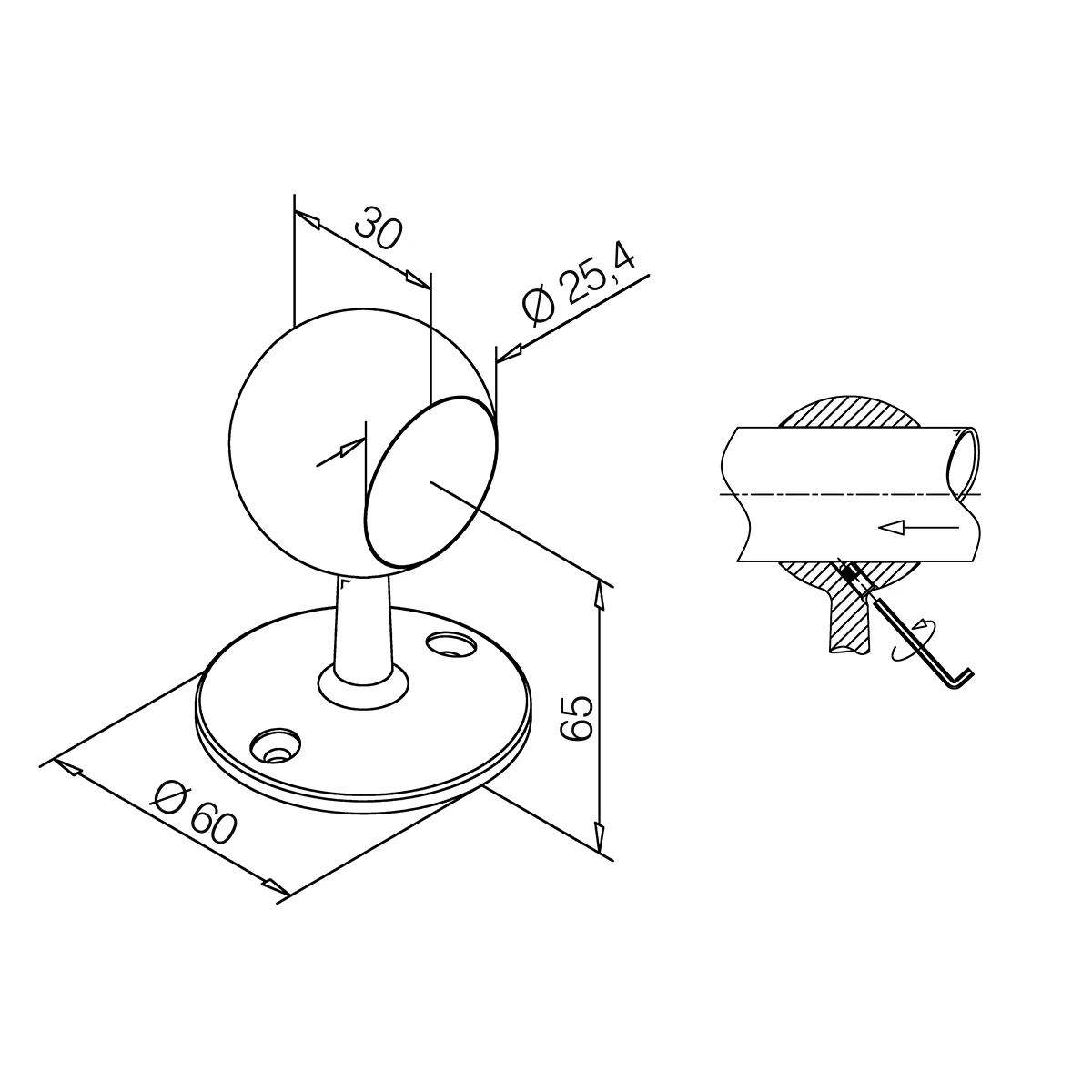 Rohrhalter, 110600xxxxx