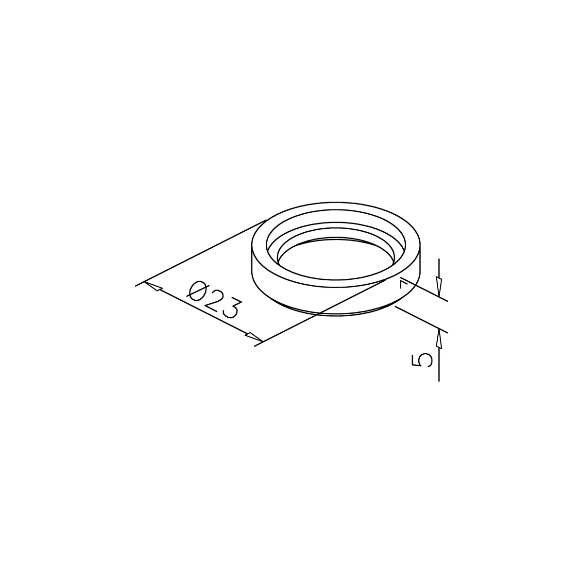 Adapterring für Mini LED, xx0992xxxxx