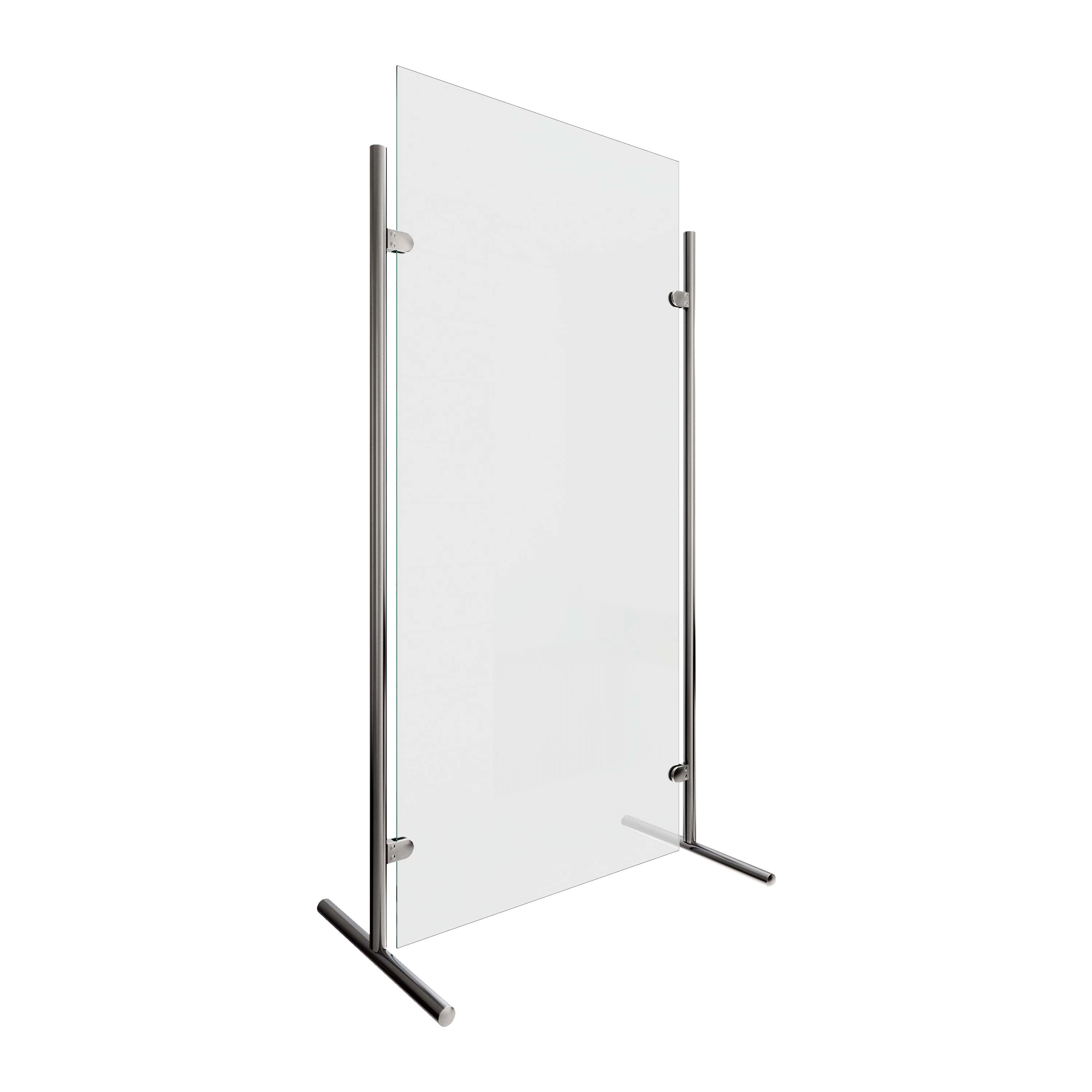Mobile Hygieneschutzwand aus Glas, 208400038xx