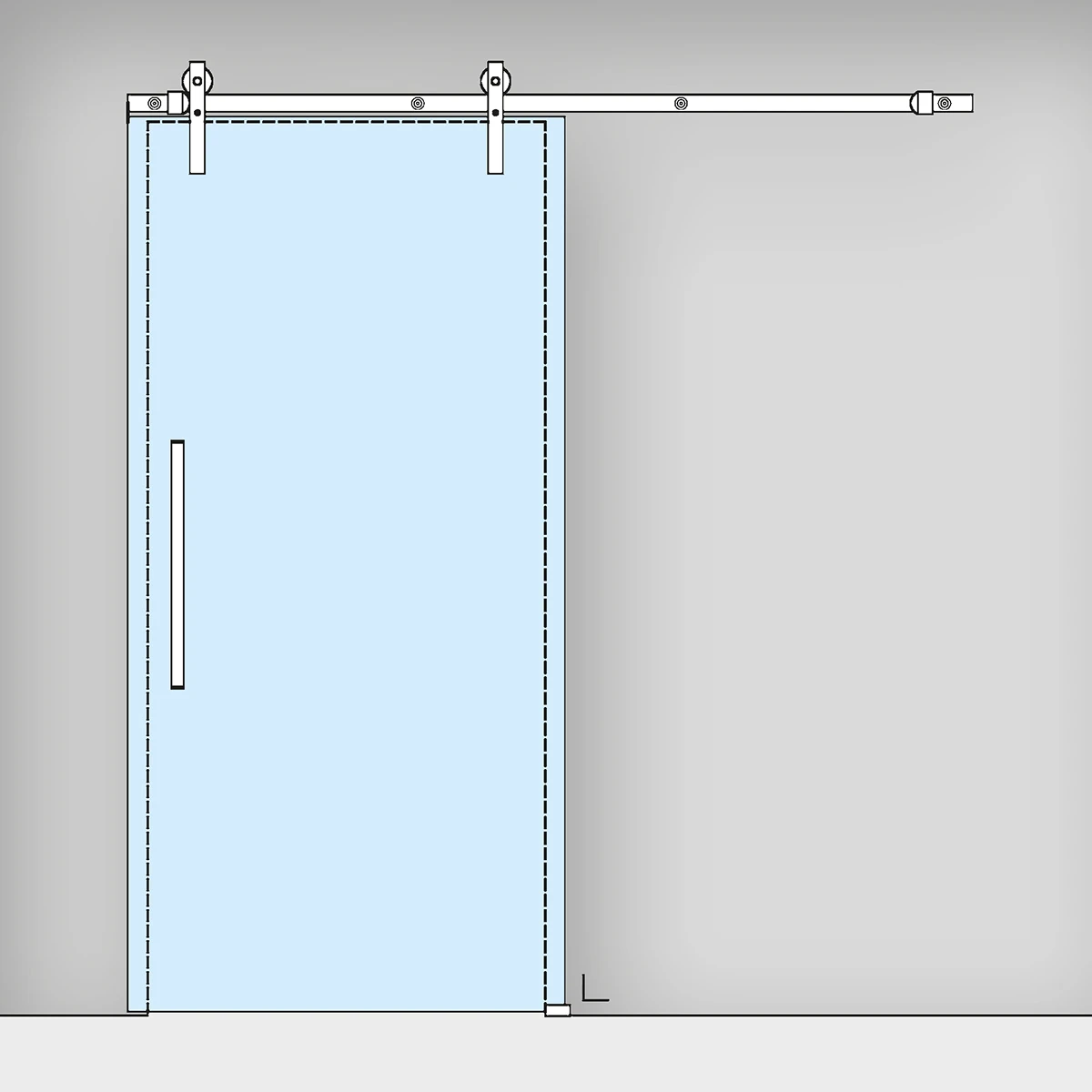 Glasschiebetür, 460310170xx