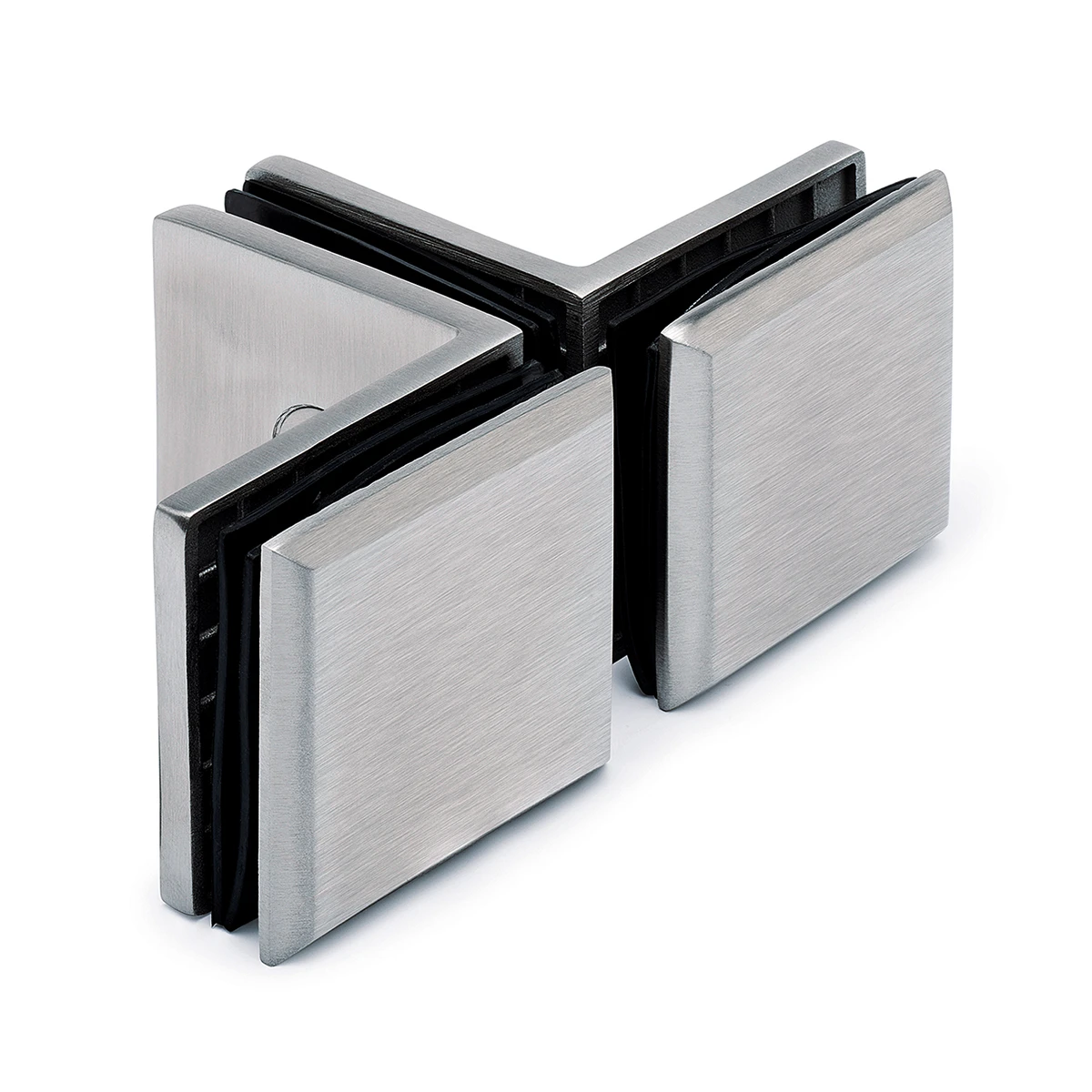 Glasverbinder T, eckig, 404113090xx