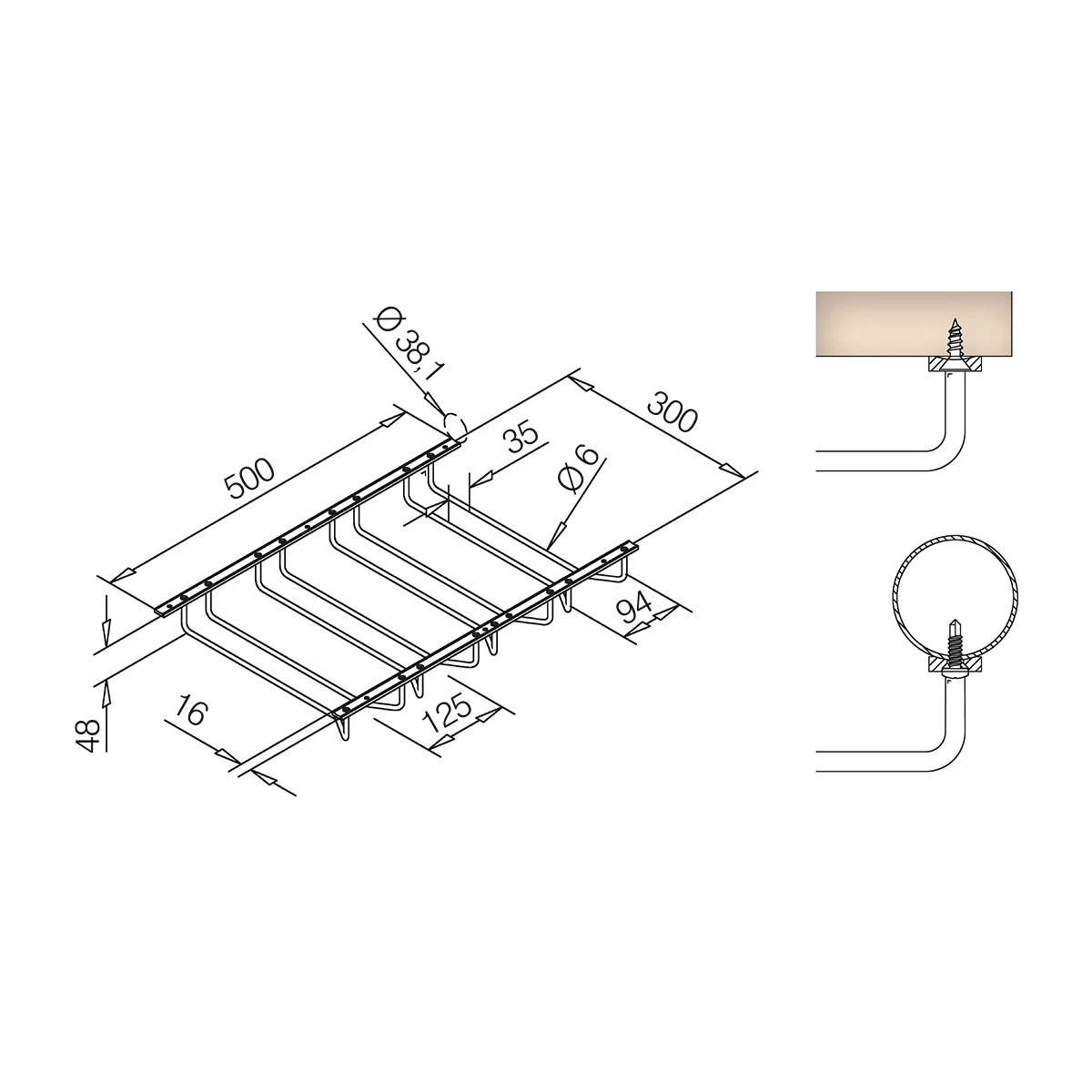 Gläserhalter für breite Gläser, xx0877300xx