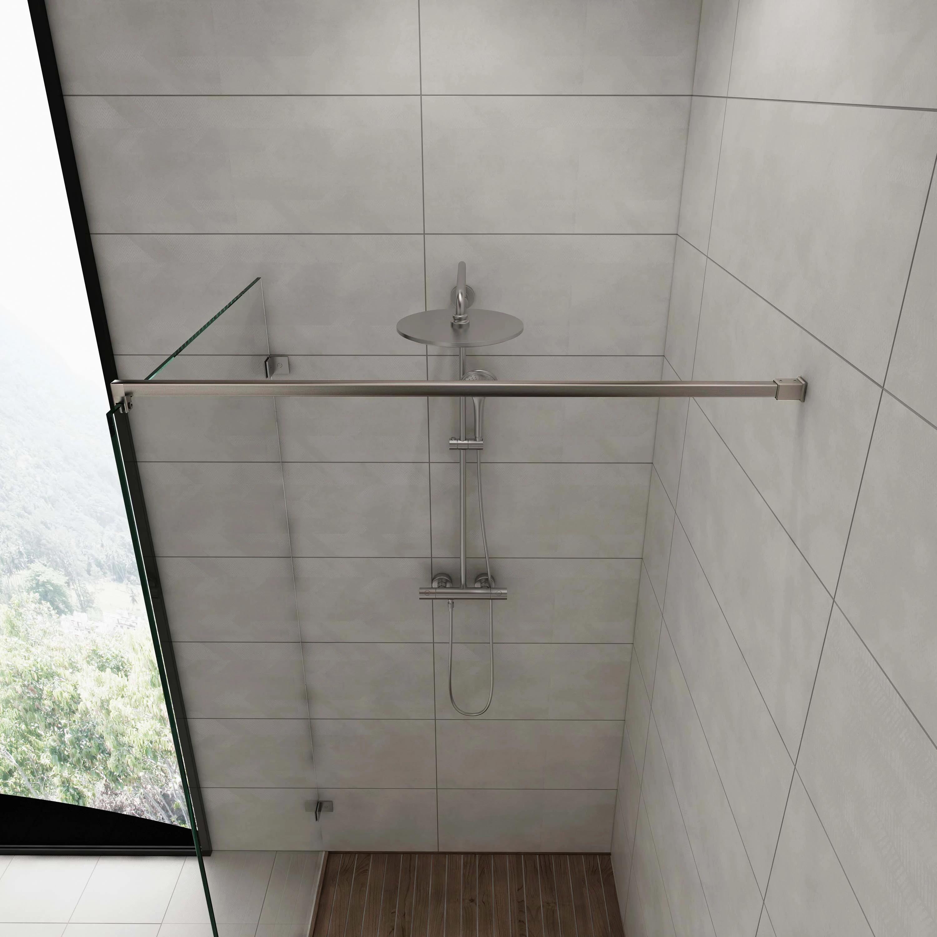 Stabilisierungsstange für Dusche zur Wandmontage 90°, 296418020xx