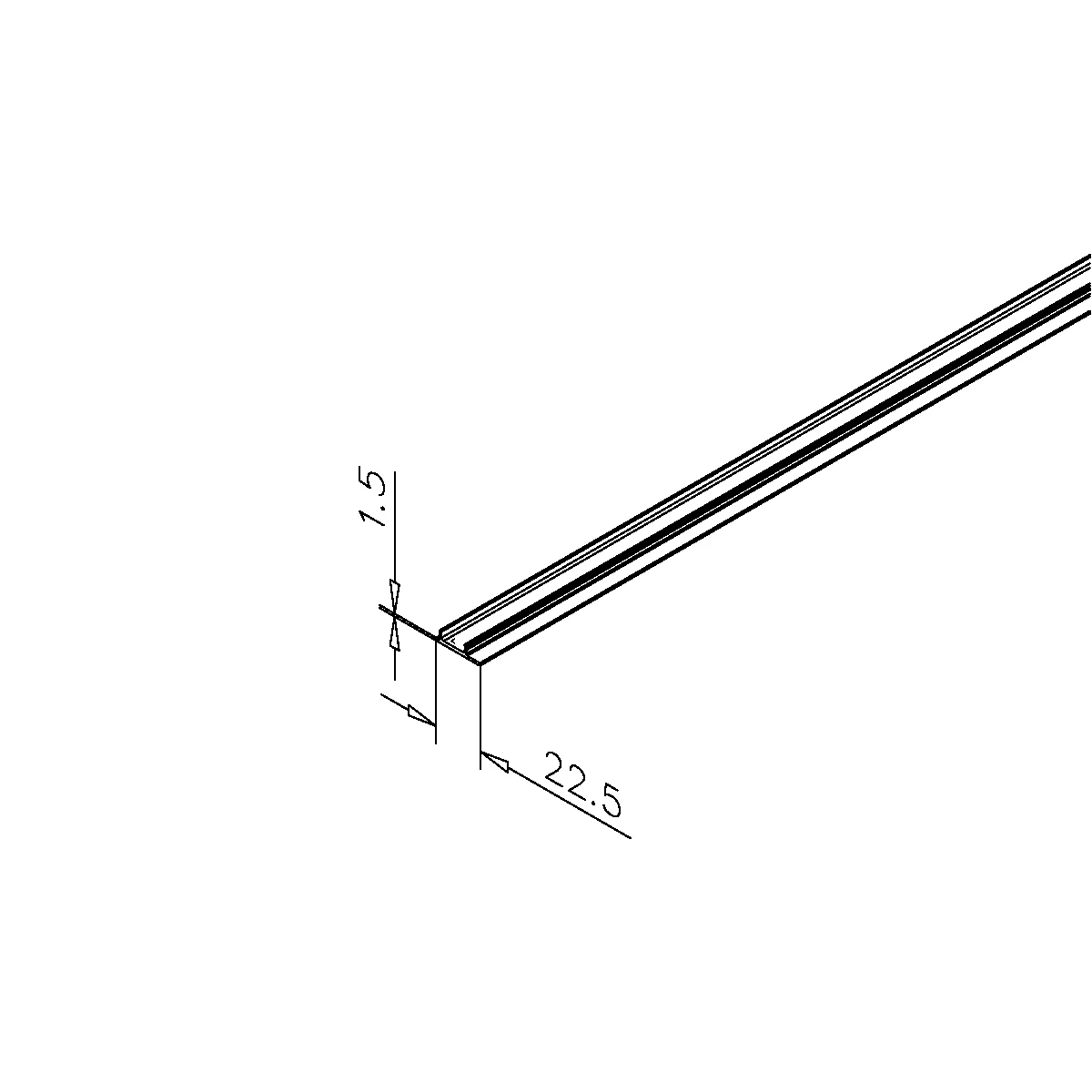 Blendenprofil für Festglas, 461760xxxxx