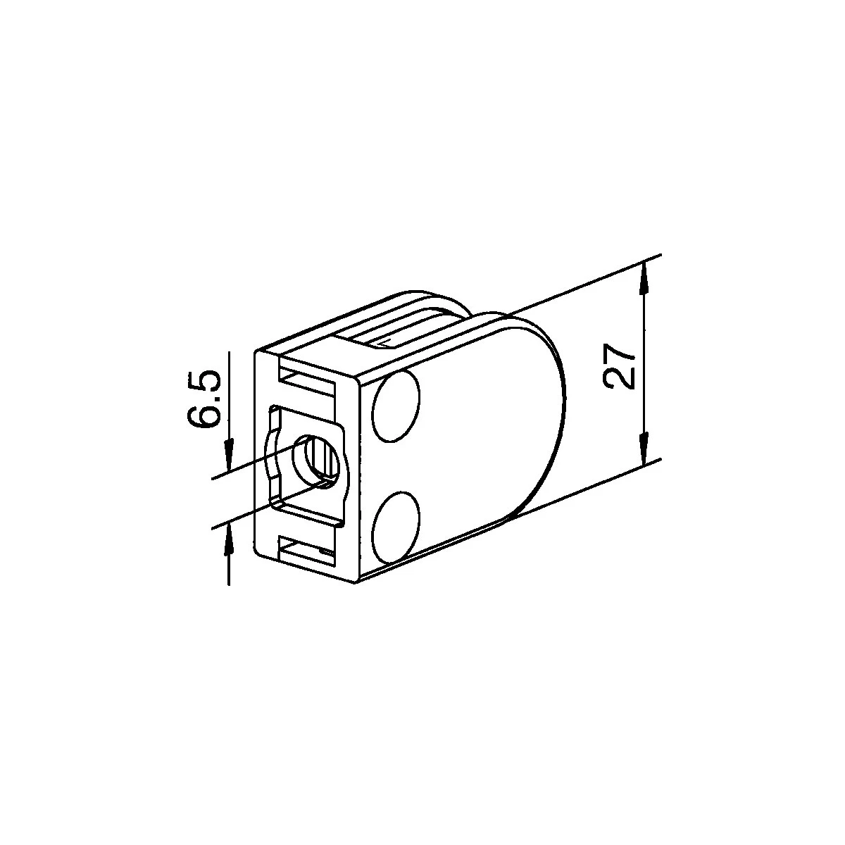 Glasklemme, xx2700xxxxx