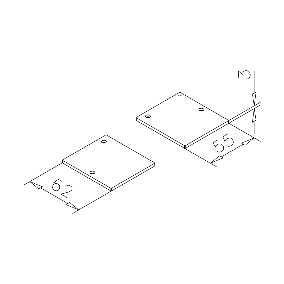 Endkappen (Paar), 461770000xx